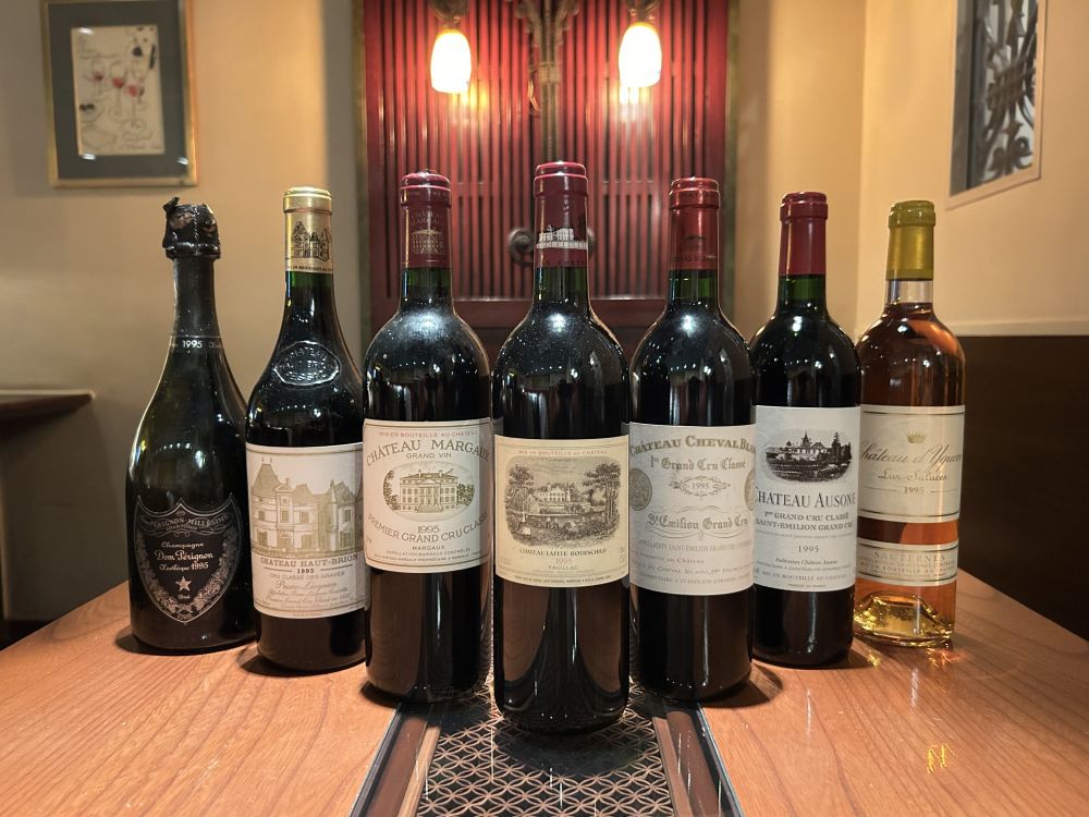 【シノワ銀座店 GWワイン会・第3弾】5月5日(月・祝)開催!30年の時の流れに身を委ね Part2 〜30周年記念スペシャル~